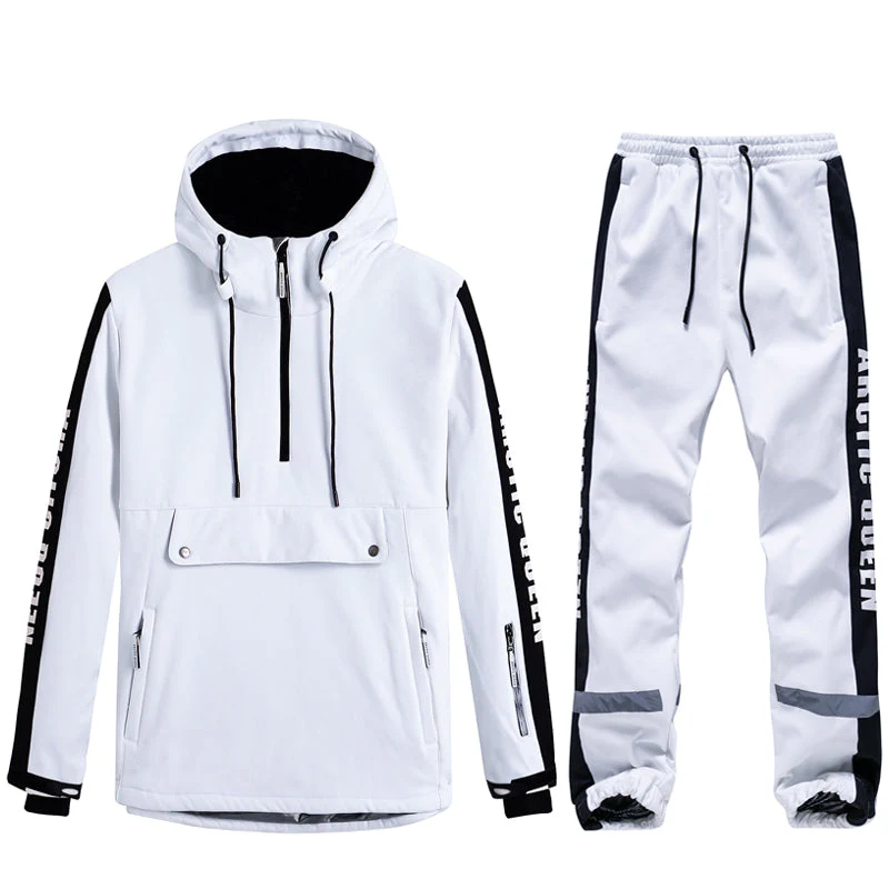 Women's Arctic Queen Winter Guide Stripe Snow Suits - Image 9