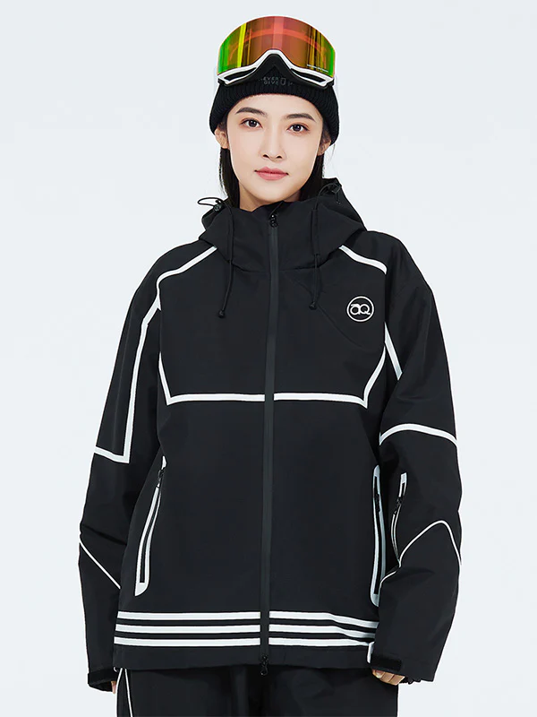 Women's Arctic Queen Winter Impression Zip Snow Jacket - Image 7
