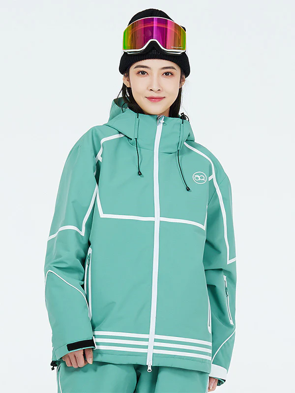 Women's Arctic Queen Winter Impression Zip Snow Jacket - Image 9