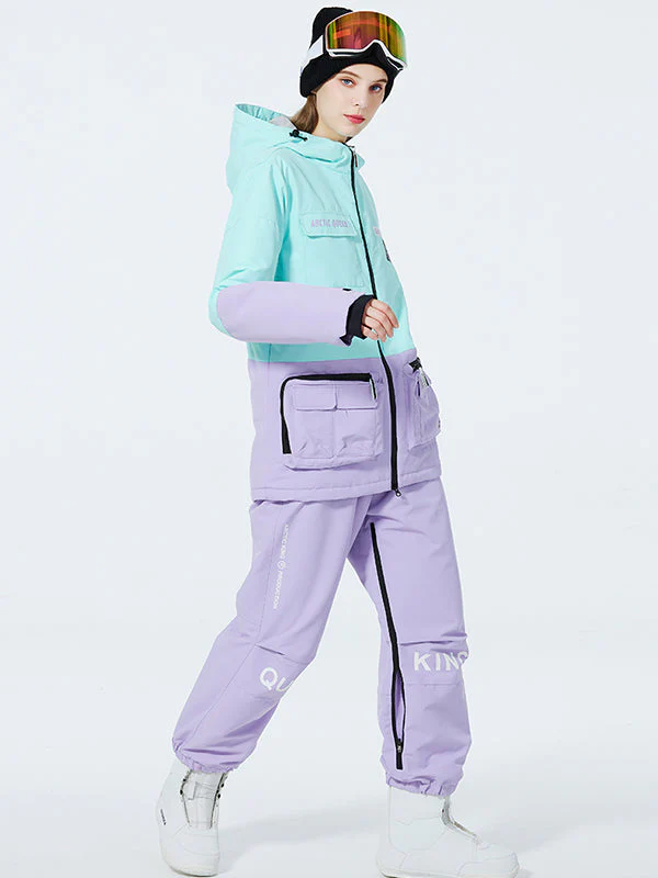 Women's Arctic Queen Winter Sport Freestyle Snow Jacket & Pants Sets - Image 13