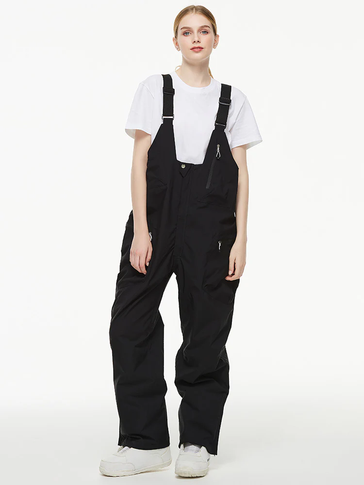 Women's Arctic Queen Winter Wonderland Waterproof Snow Bibs Pants - Image 3