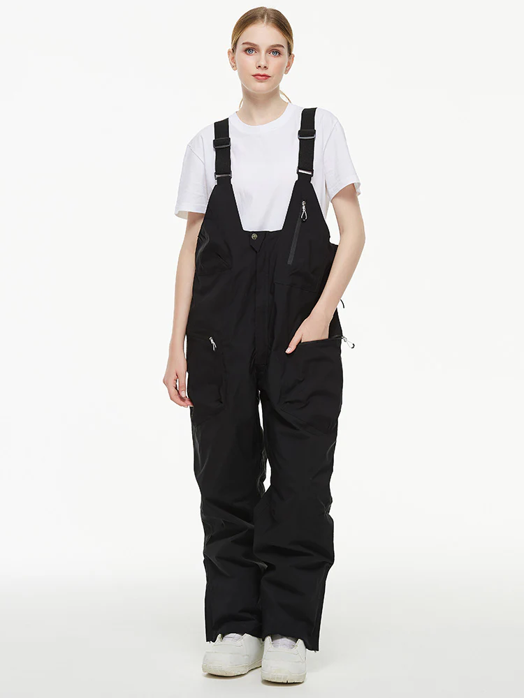 Women's Arctic Queen Winter Wonderland Waterproof Snow Bibs Pants - Image 4
