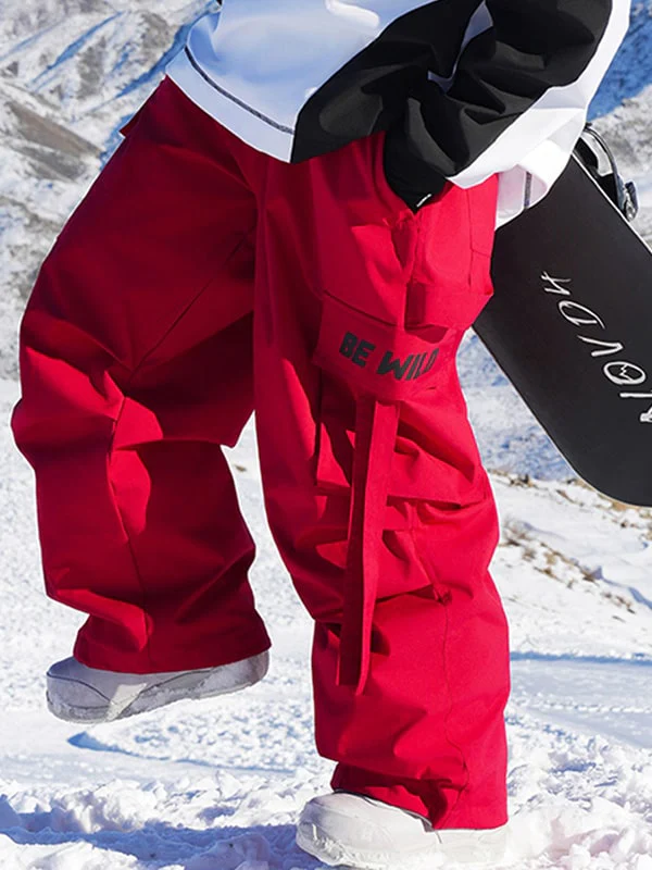Women's Born To Be Wild Mountain Chill Baggy Snow Pants - Image 5