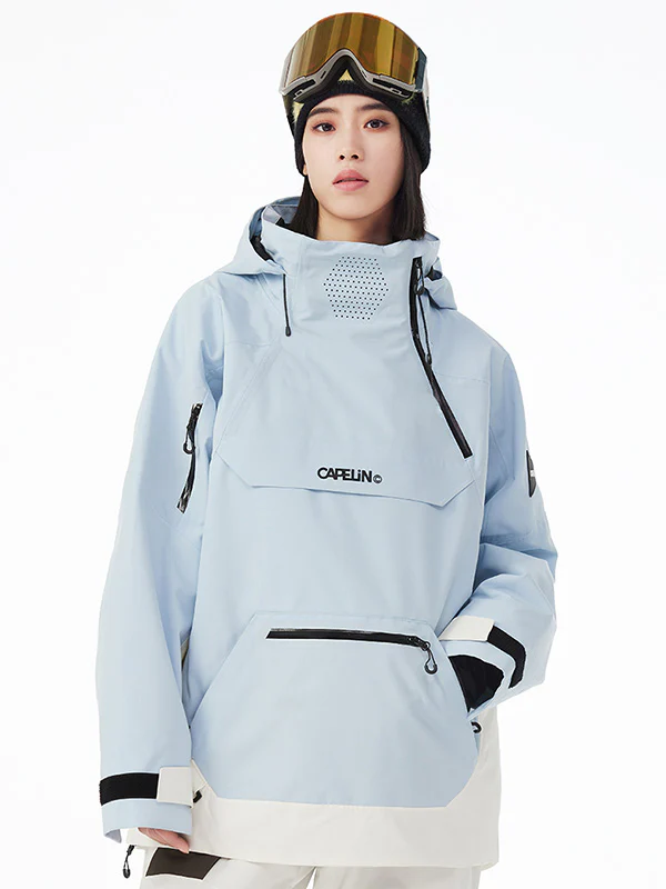 Women's Capelin Mountain PowderPro Anorak Baggy Snow Jacket - Image 11