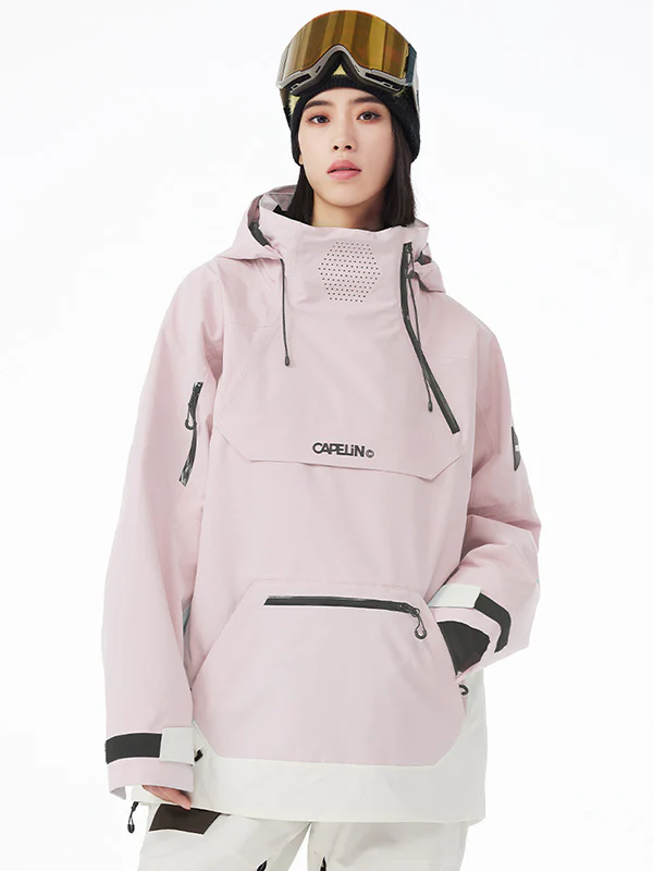 Women's Capelin Mountain PowderPro Anorak Baggy Snow Jacket - Image 13