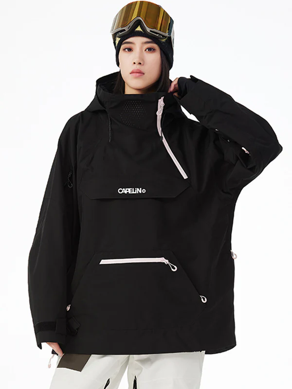 Women's Capelin Mountain PowderPro Anorak Baggy Snow Jacket - Image 8