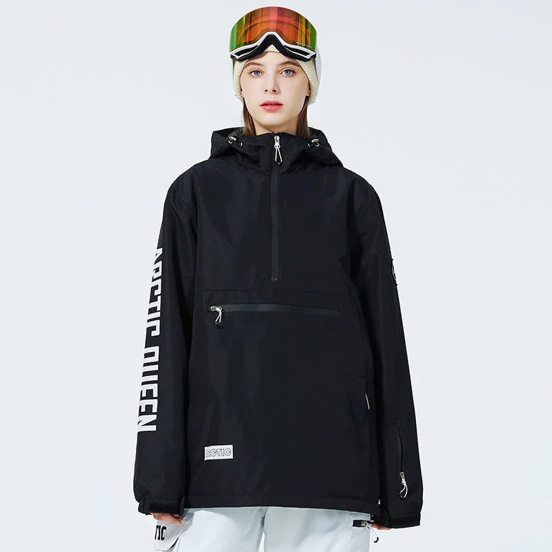 Women's Mountain Challenger Half-Zip Anorak Snow Jacket - Image 13