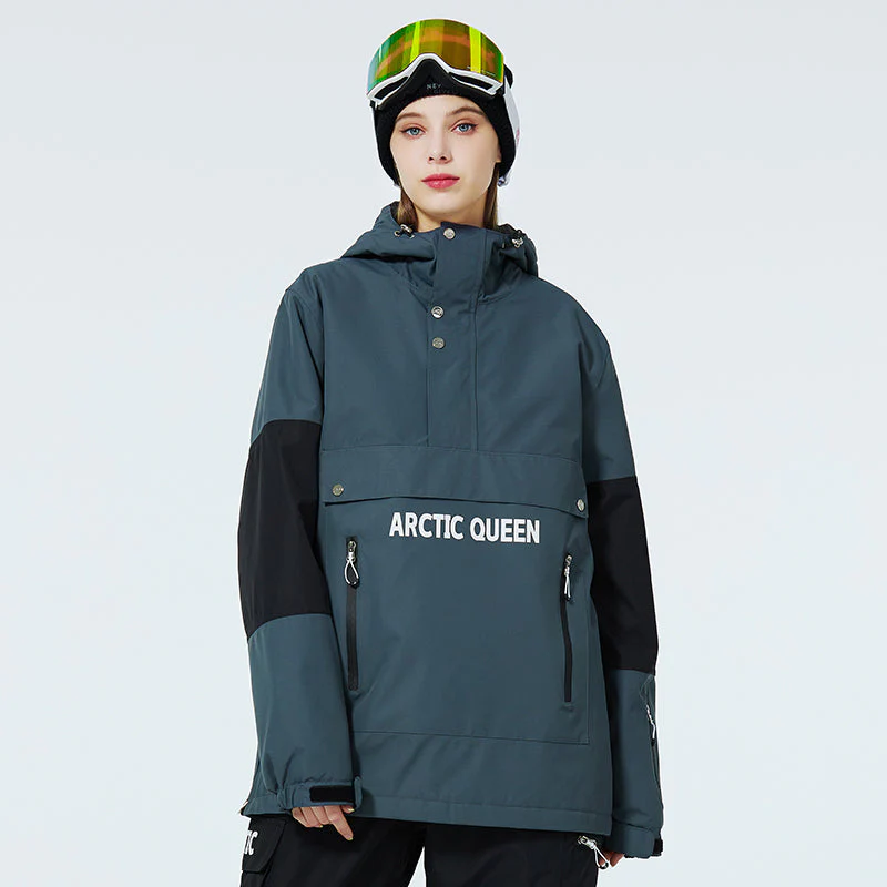 Women's Mountain Challenger Half-Zip Anorak Snow Jacket - Image 15