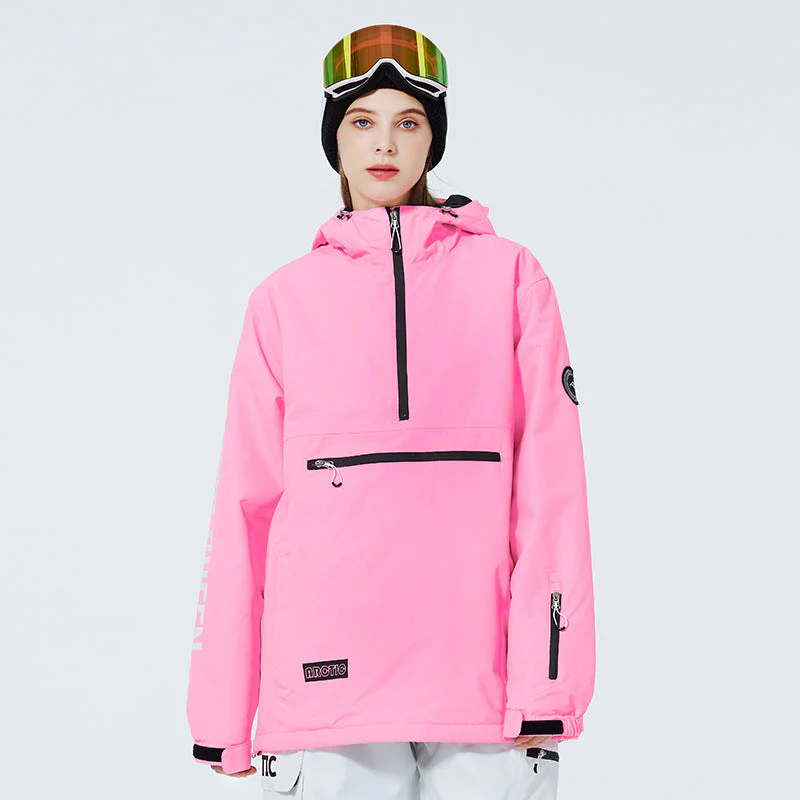 Women's Mountain Challenger Half-Zip Anorak Snow Jacket - Image 3