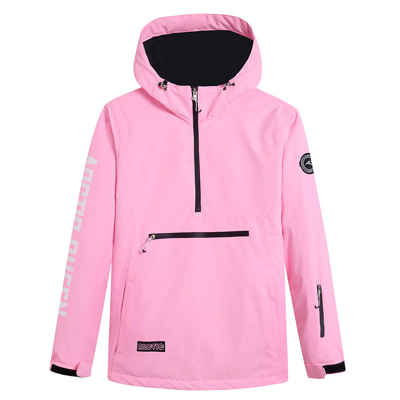 Women's Mountain Challenger Half-Zip Anorak Snow Jacket - Image 4
