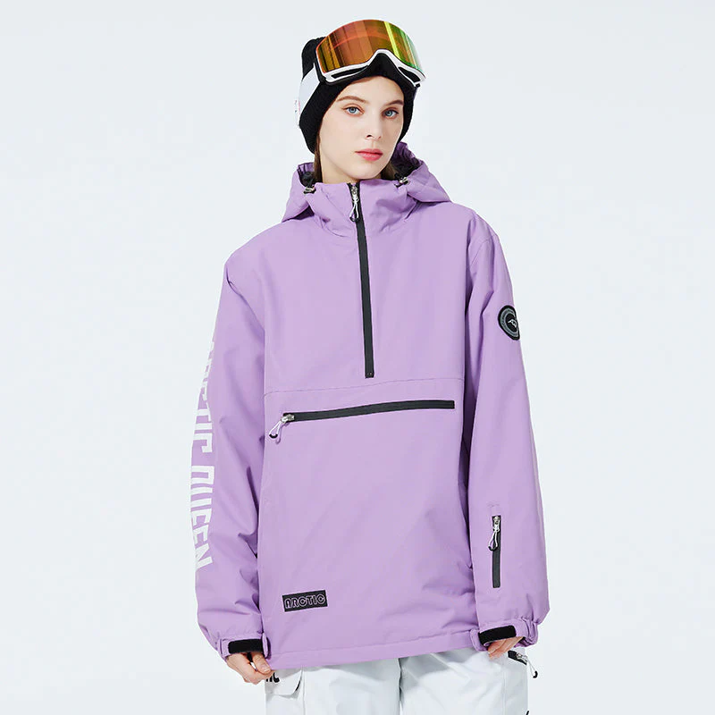 Women's Mountain Challenger Half-Zip Anorak Snow Jacket - Image 5