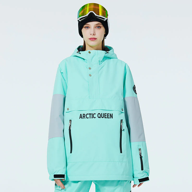 Women's Mountain Challenger Half-Zip Anorak Snow Jacket - Image 7