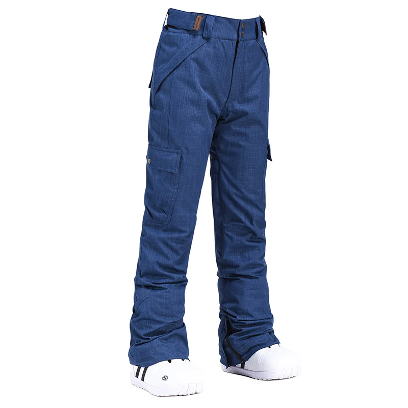 Women's Chic Insulated Waterproof Winter Snowboard Ski Bib Pants - Image 10