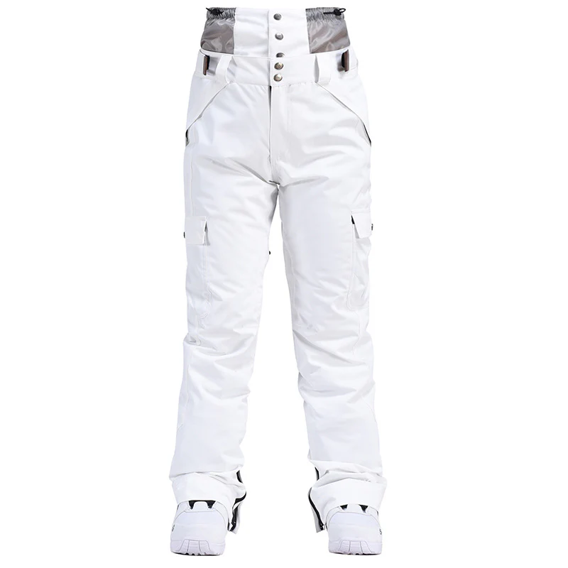 Women's Chic Insulated Waterproof Winter Snowboard Ski Bib Pants - Image 3