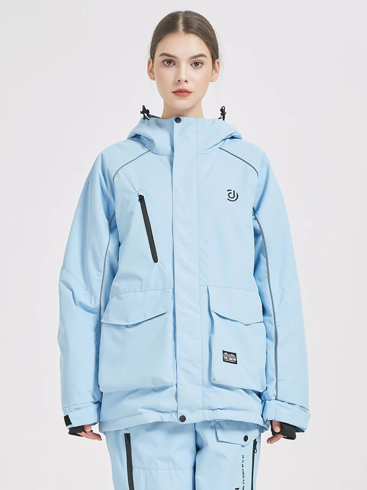 Women's City Scape SportFlex Insulated Mountain Rider Snow Jacket - Image 15