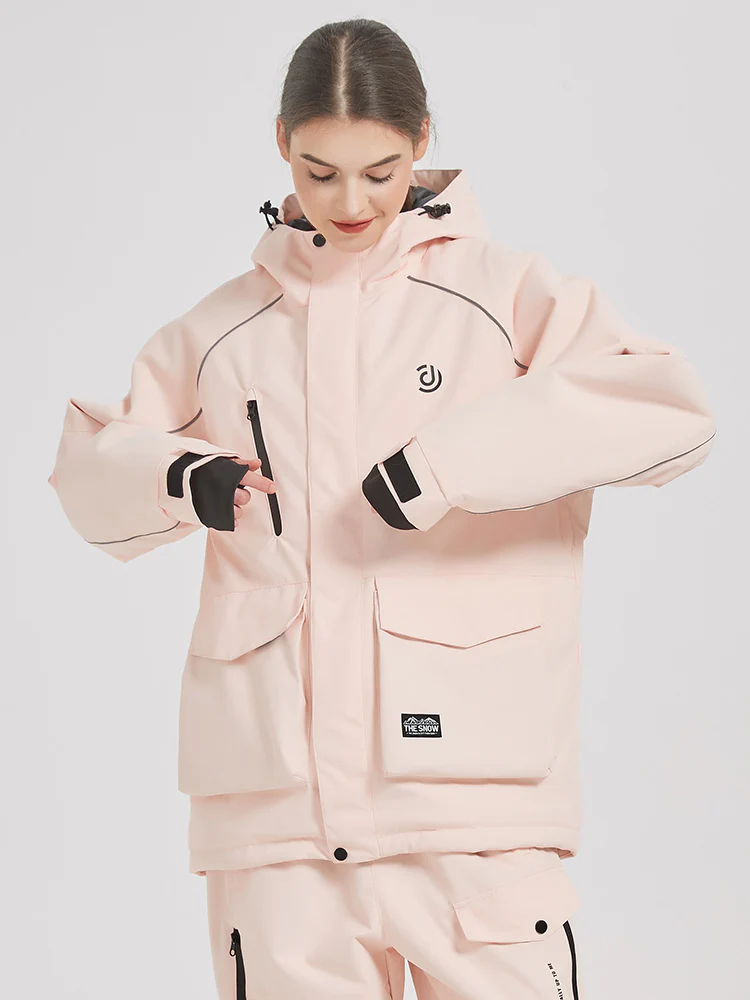 Women's City Scape SportFlex Insulated Mountain Rider Snow Jacket - Image 5