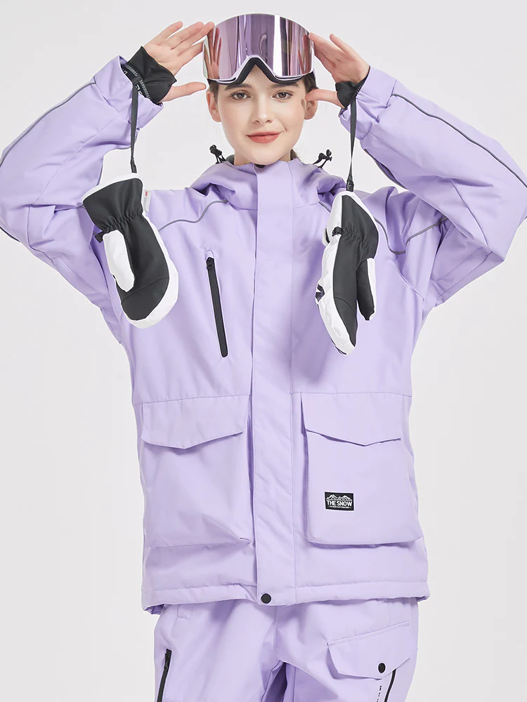 Women's City Scape SportFlex Insulated Mountain Rider Snow Jacket - Image 8