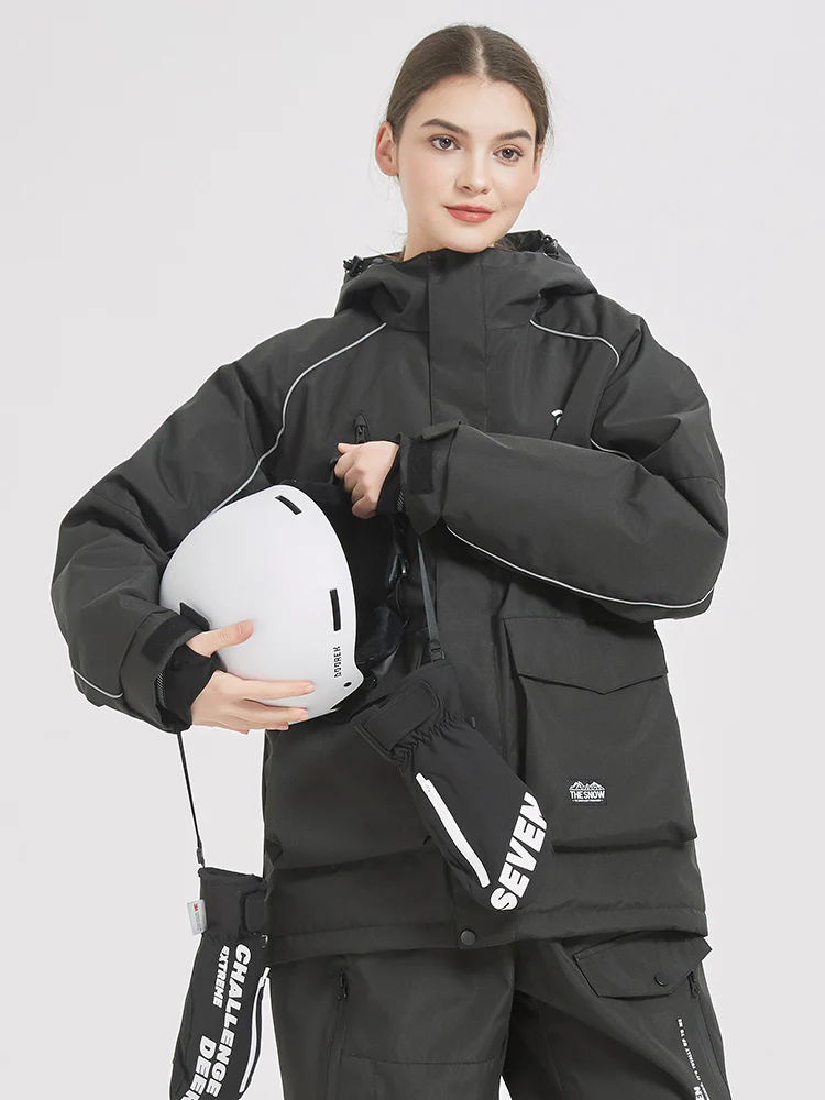 Women's City Scape SportFlex Insulated Mountain Rider Snow Jacket - Image 9