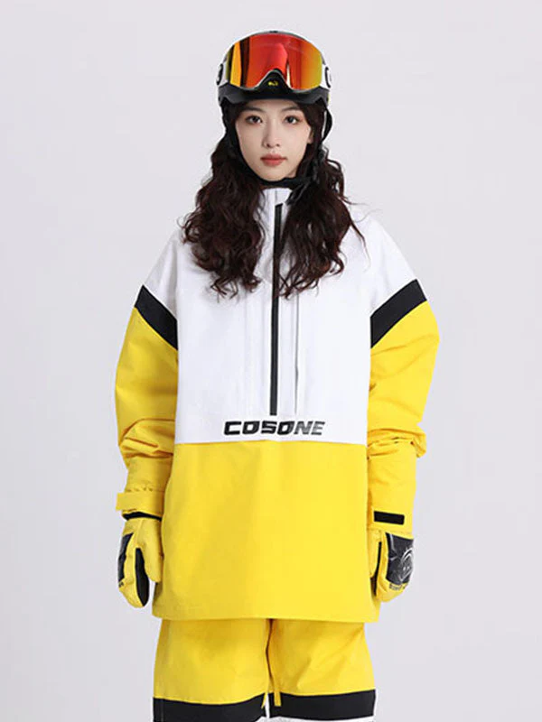 Women's Cosone Powdreamer Colorblock Anorak Snow Jacket - Image 3