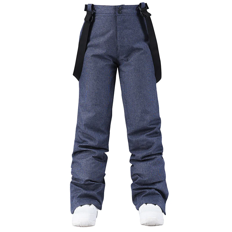 Women's Delicate Ice Queen Snow Pants Ski Bibs - Image 4