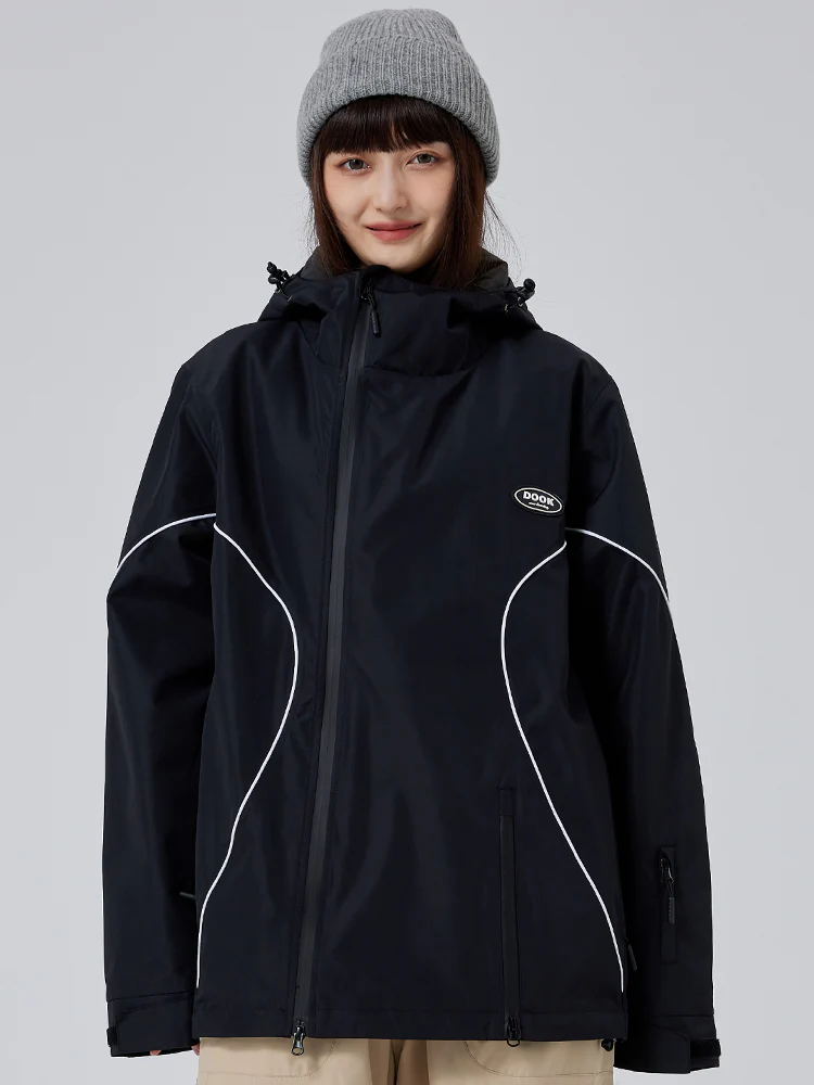 Women's Dook Snow Freestyle Baggy Snowboard Jacket - Image 3