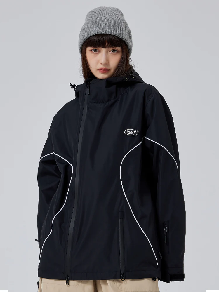 Women's Dook Snow Freestyle Baggy Snowboard Jacket - Image 4