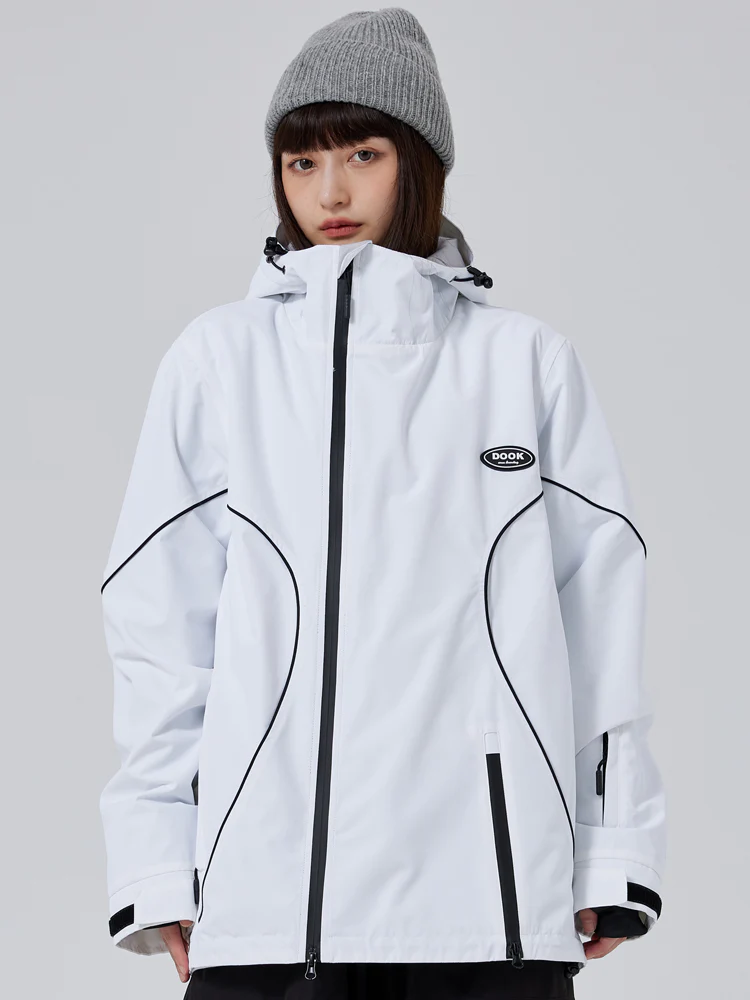 Women's Dook Snow Freestyle Baggy Snowboard Jacket - Image 5