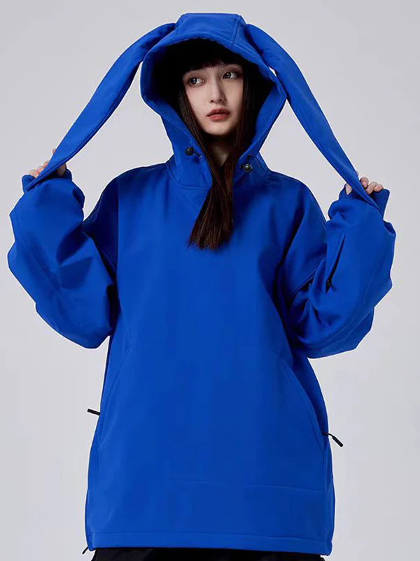 Women's Dook Snow Iconic Rabbit Fleece Hoodie - Image 13