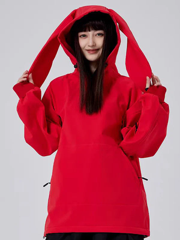 Women's Dook Snow Iconic Rabbit Fleece Hoodie - Image 3
