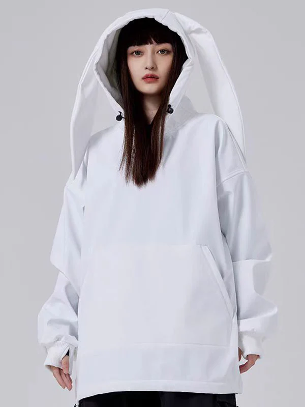 Women's Dook Snow Iconic Rabbit Fleece Hoodie - Image 7
