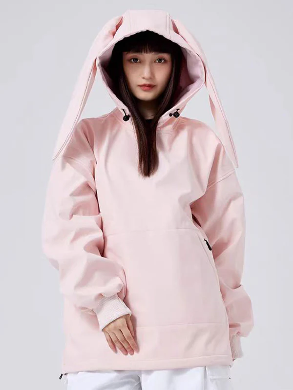 Women's Dook Snow Iconic Rabbit Fleece Hoodie - Image 9