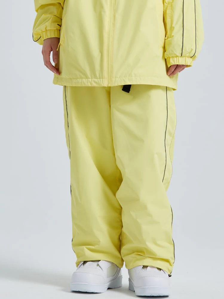 Women's Dook Snow Stripe Elastic Snowboard Pants - Image 13