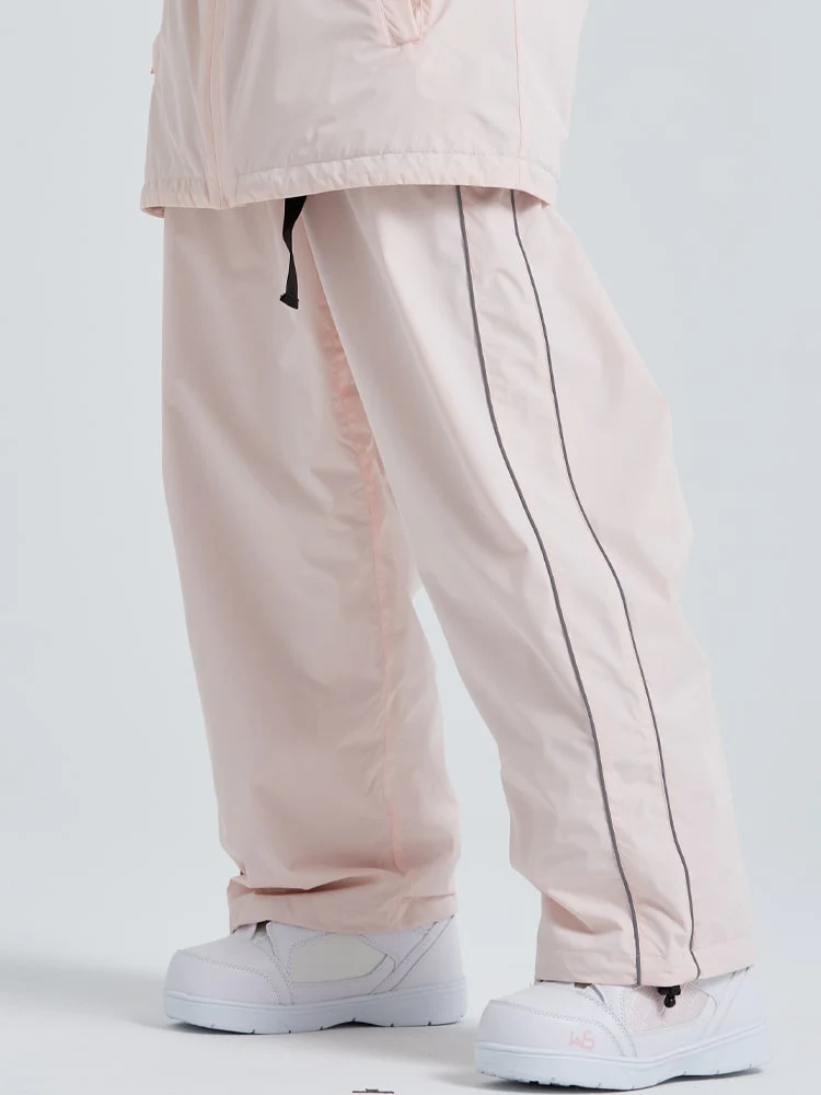 Women's Dook Snow Stripe Elastic Snowboard Pants - Image 3