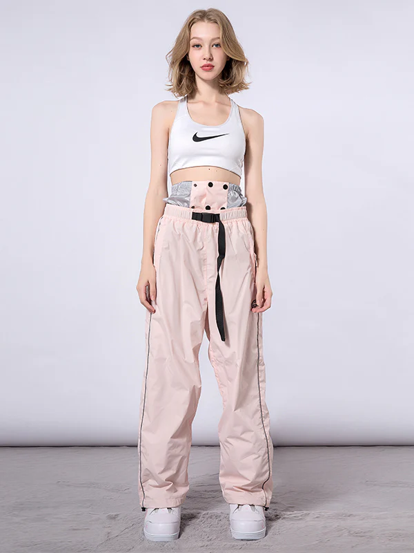 Women's Dook Snow Stripe Elastic Snowboard Pants - Image 4
