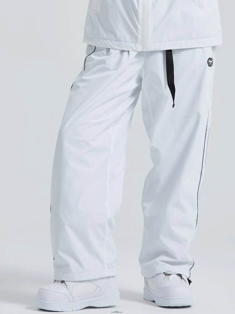 Women's Dook Snow Stripe Elastic Snowboard Pants - Image 8
