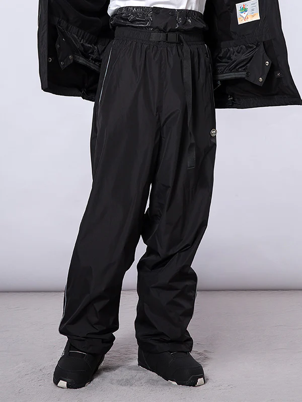 Women's Dook Snow Stripe Elastic Snowboard Pants - Image 9