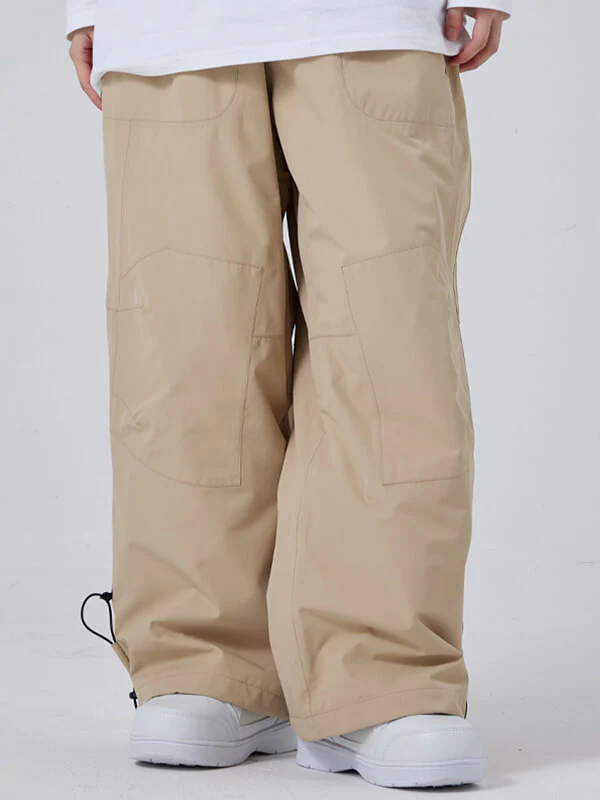Women's Dook Snow Super Baggy Cargo Snowboard Pants - Image 4