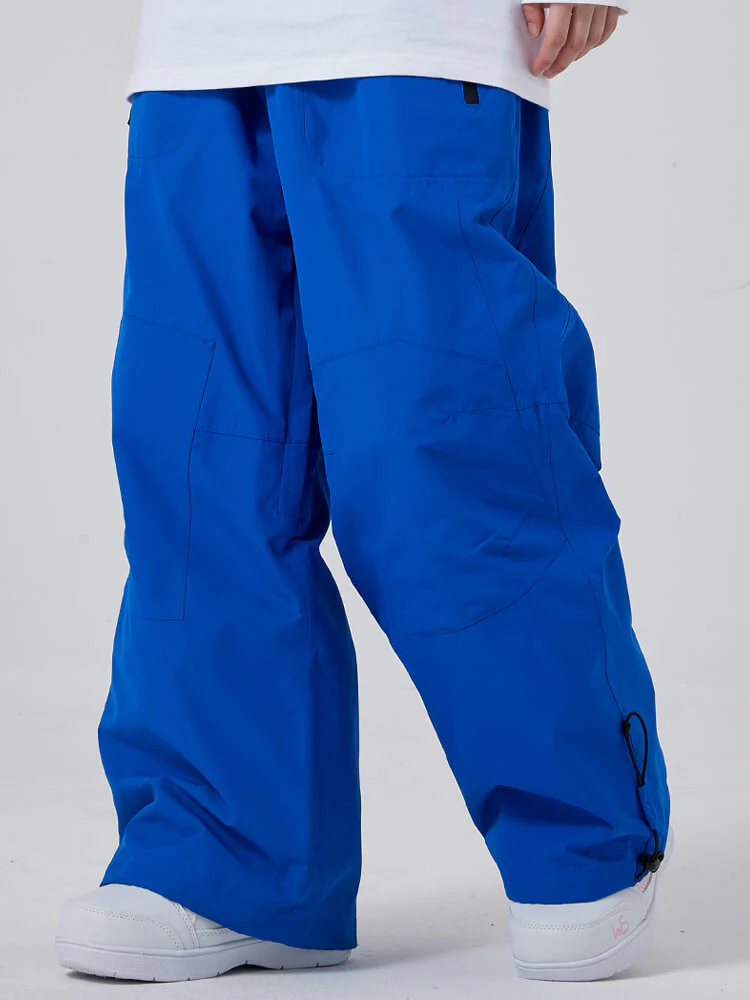 Women's Dook Snow Super Baggy Cargo Snowboard Pants - Image 8