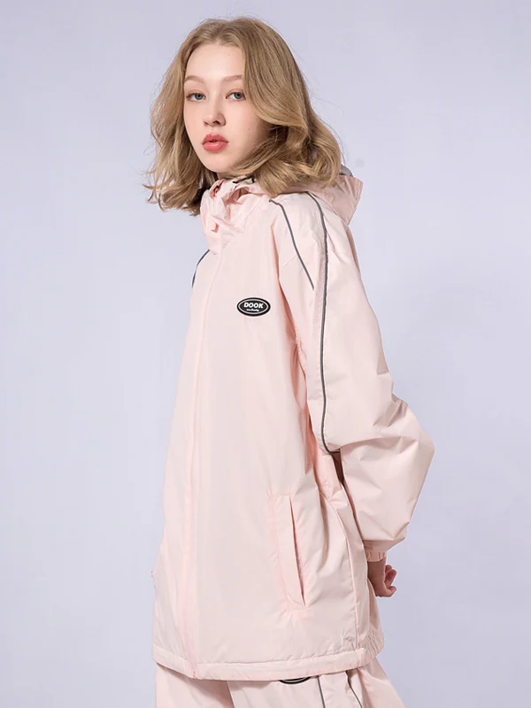 Women's Dook Snow Track Stripe Snowboard Jacket - Image 5