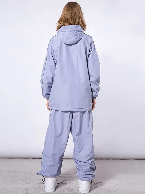 Women's Dook Snow Track Stripe Snowboard Jacket & Pants Snowsuit - Image 3