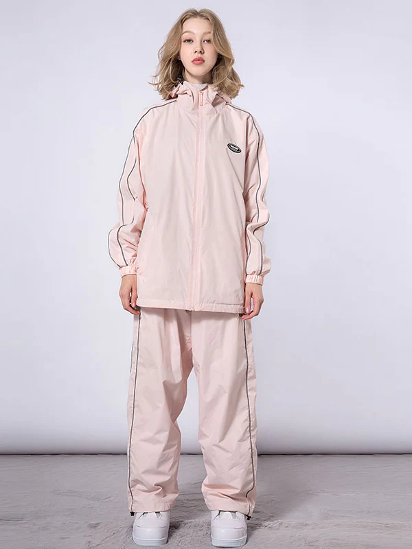 Women's Dook Snow Track Stripe Snowboard Jacket & Pants Snowsuit - Image 8