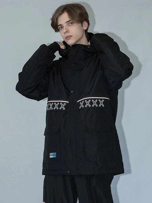 Women's Dook Snow Winter Land Cargo Snowboard Jacket - Image 8