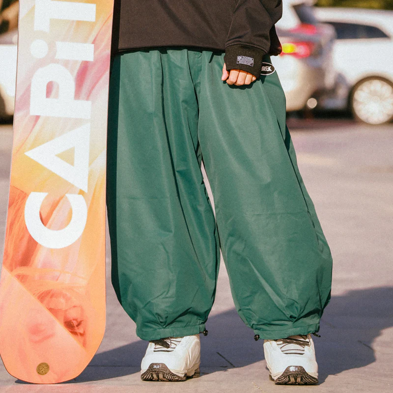 Women's Doorek Unisex Super Baggy Snow Pants - Image 10