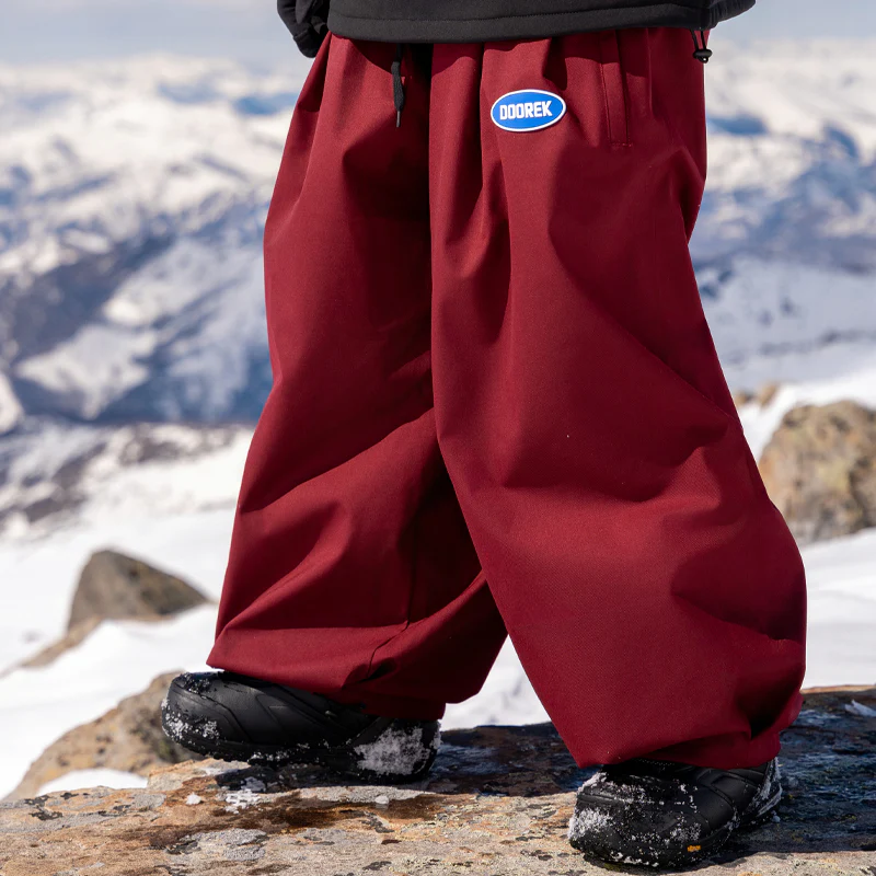 Women's Doorek Unisex Super Baggy Snow Pants - Image 15