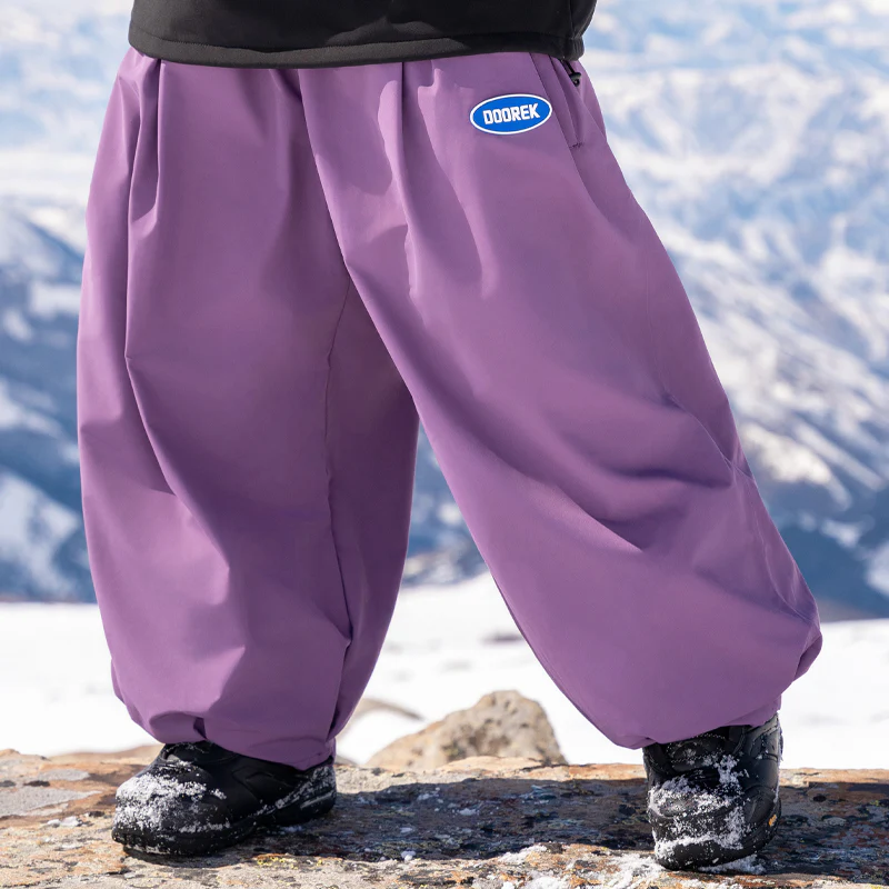 Women's Doorek Unisex Super Baggy Snow Pants - Image 16