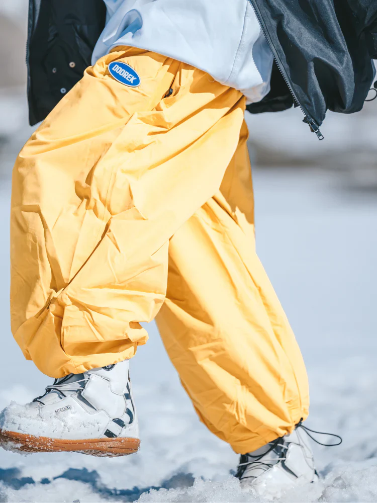 Women's Doorek Unisex Super Baggy Snow Pants - Image 3