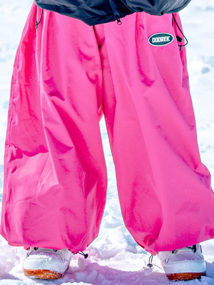 Women's Doorek Unisex Super Baggy Snow Pants - Image 6