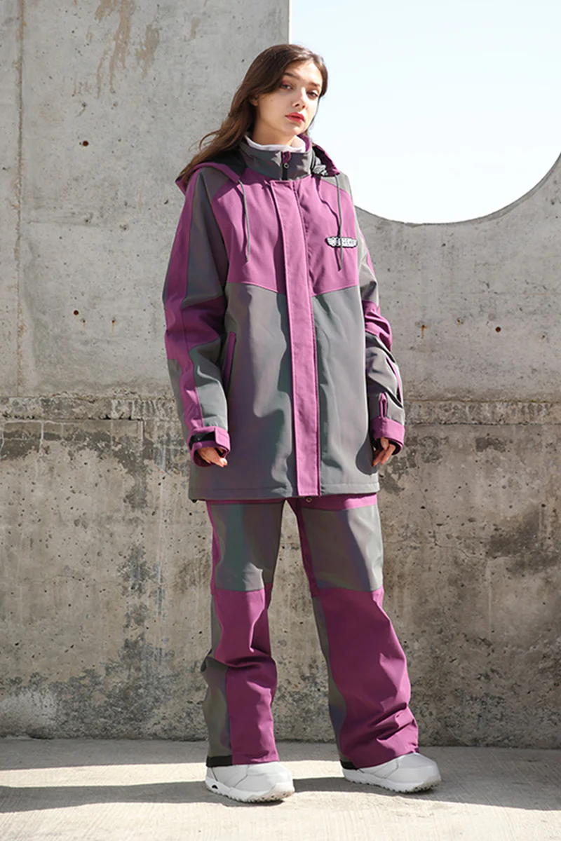 Women's Doorek Neon Glimmer Function Snowsuit Jacket & Pants Set - Image 3