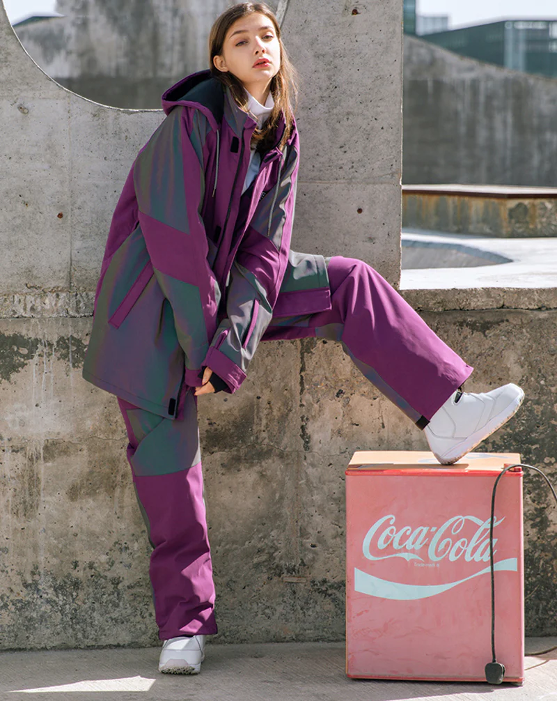 Women's Doorek Neon Glimmer Function Snowsuit Jacket & Pants Set - Image 7