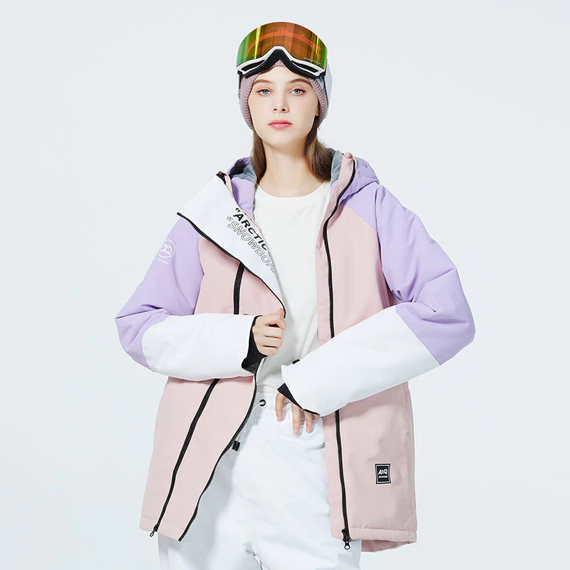 Women's Arctic Queen Winter Impression Zip Snow Jacket - Image 14